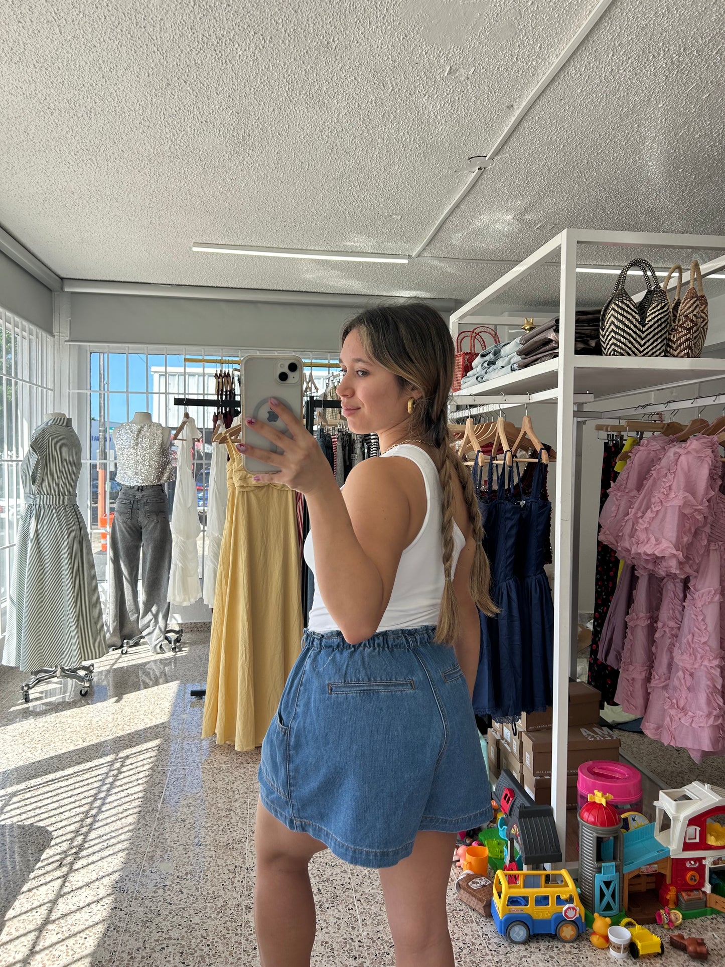 Wide leg short