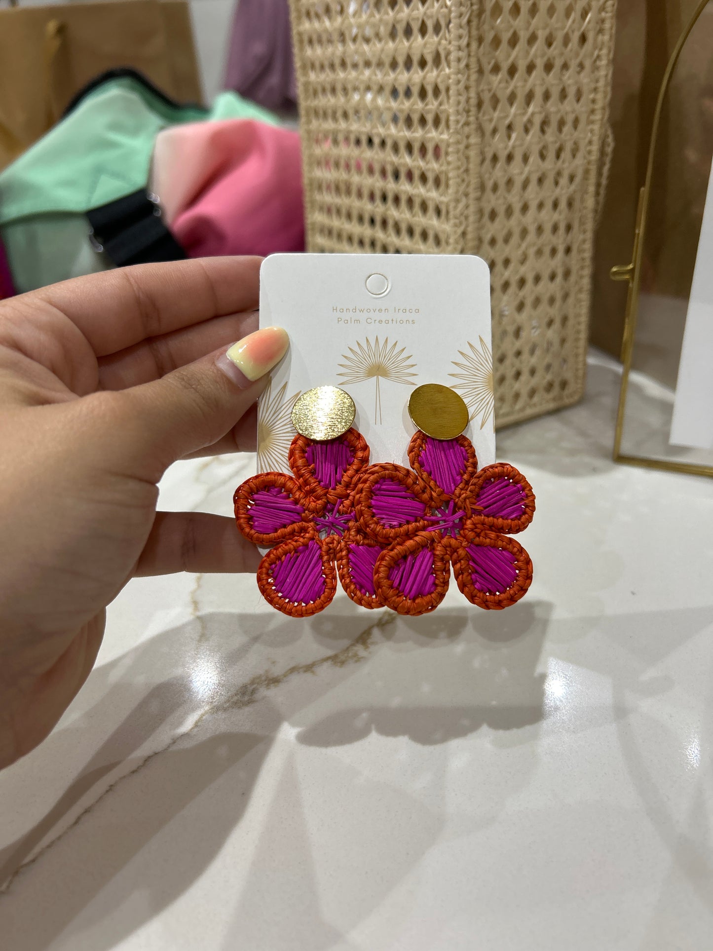 Flor earrings