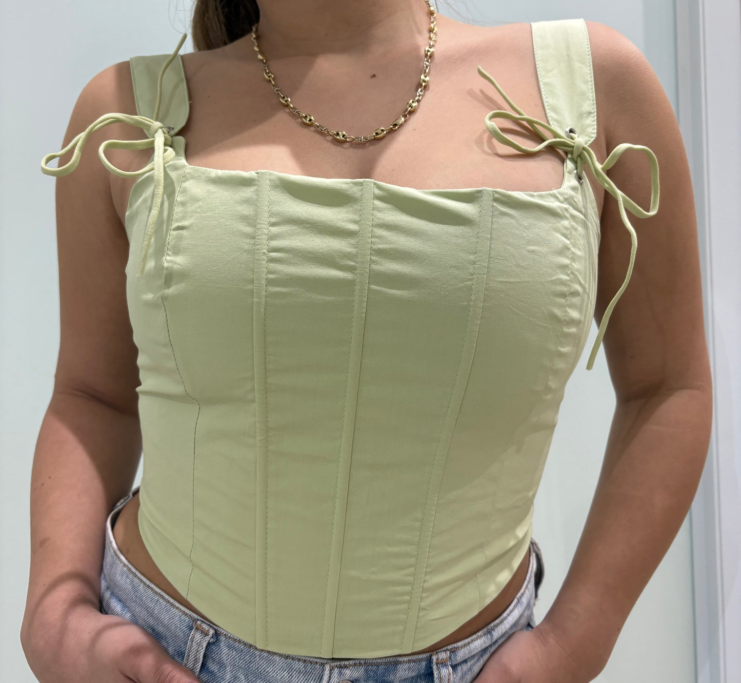 Matcha corset