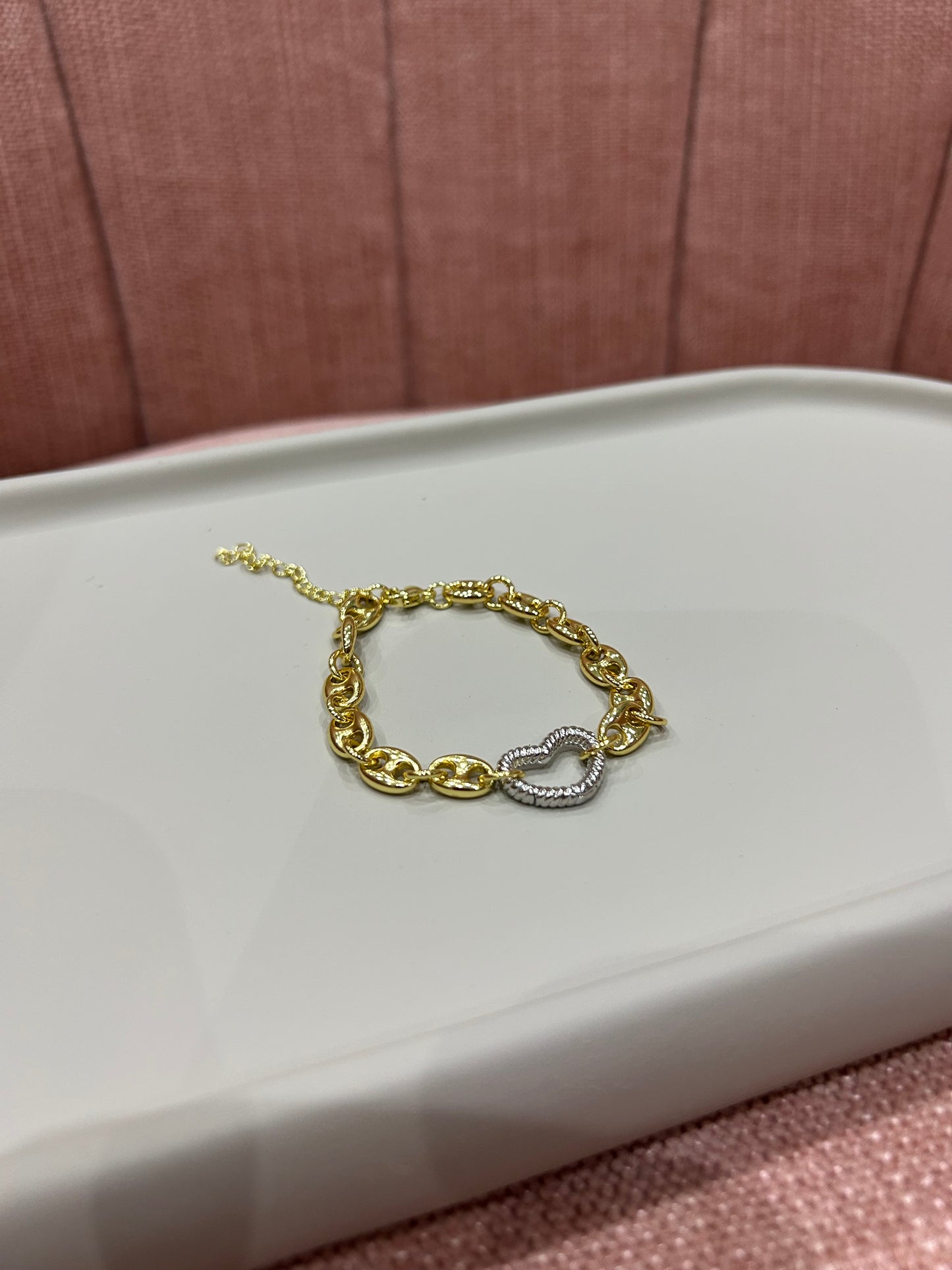 Gucci heart bracelet