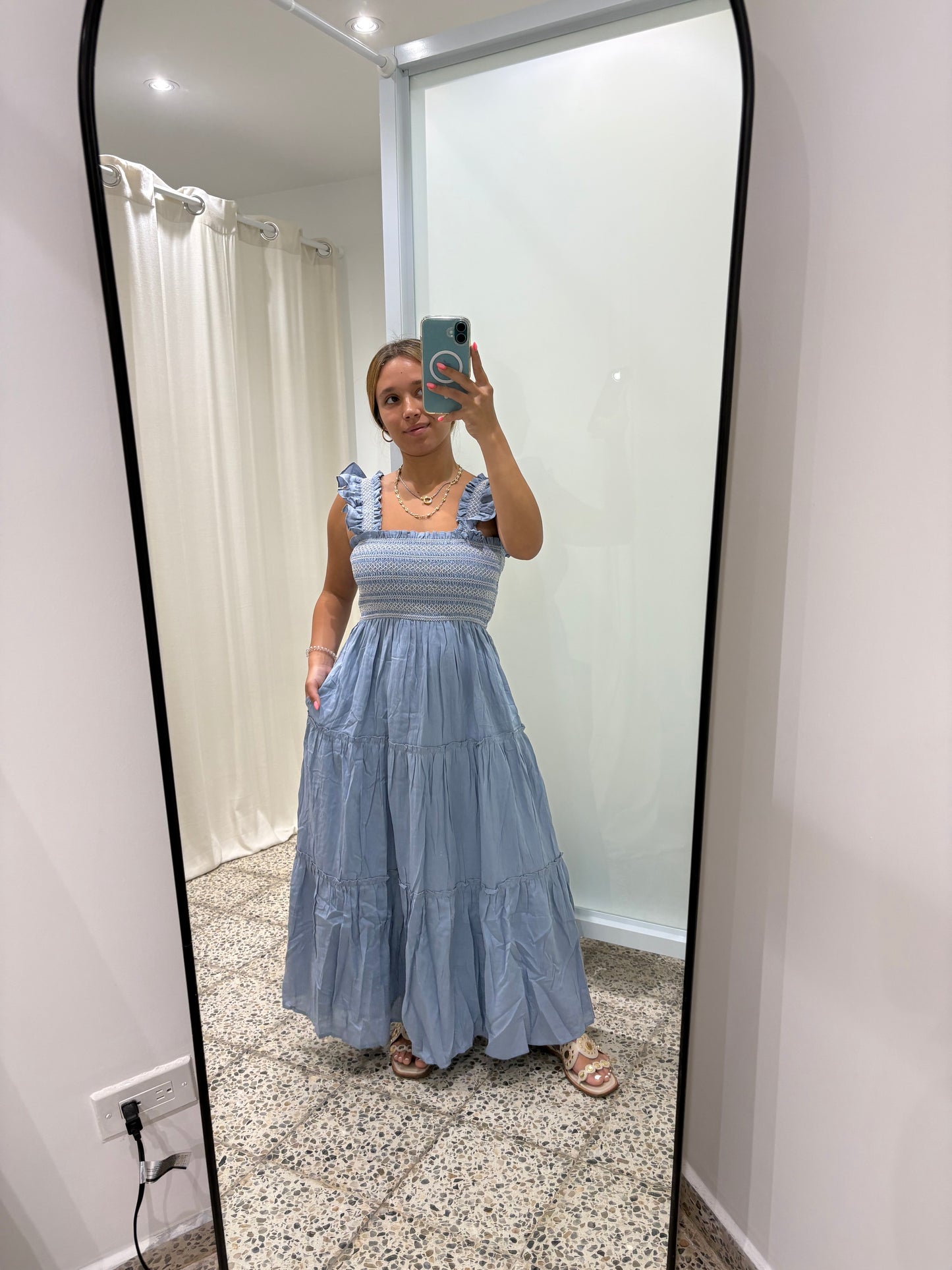 Blu dress