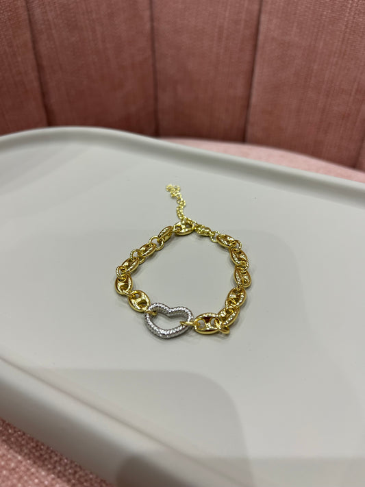 Gucci heart bracelet