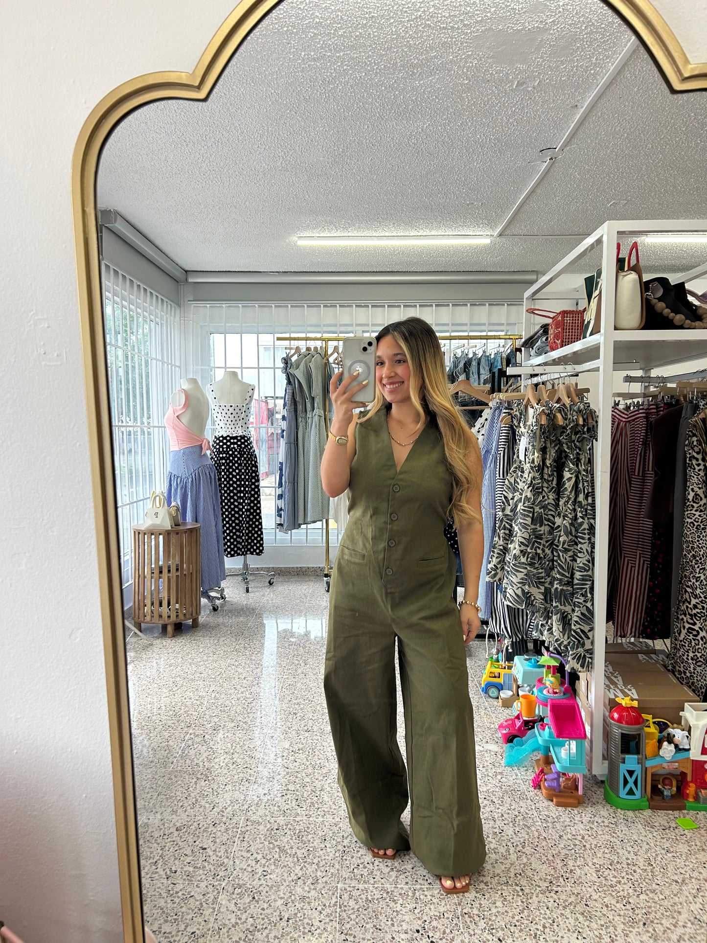 Olive Jumpsuit