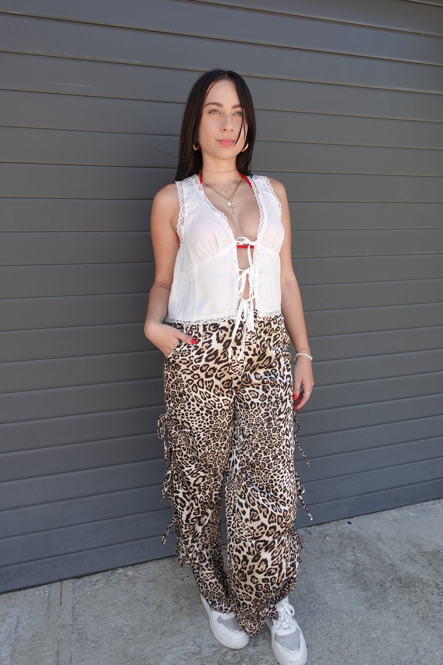 Leopard pants