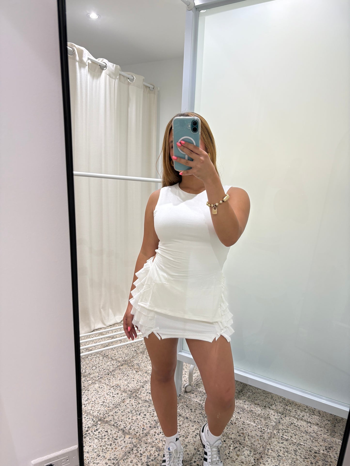 White skort