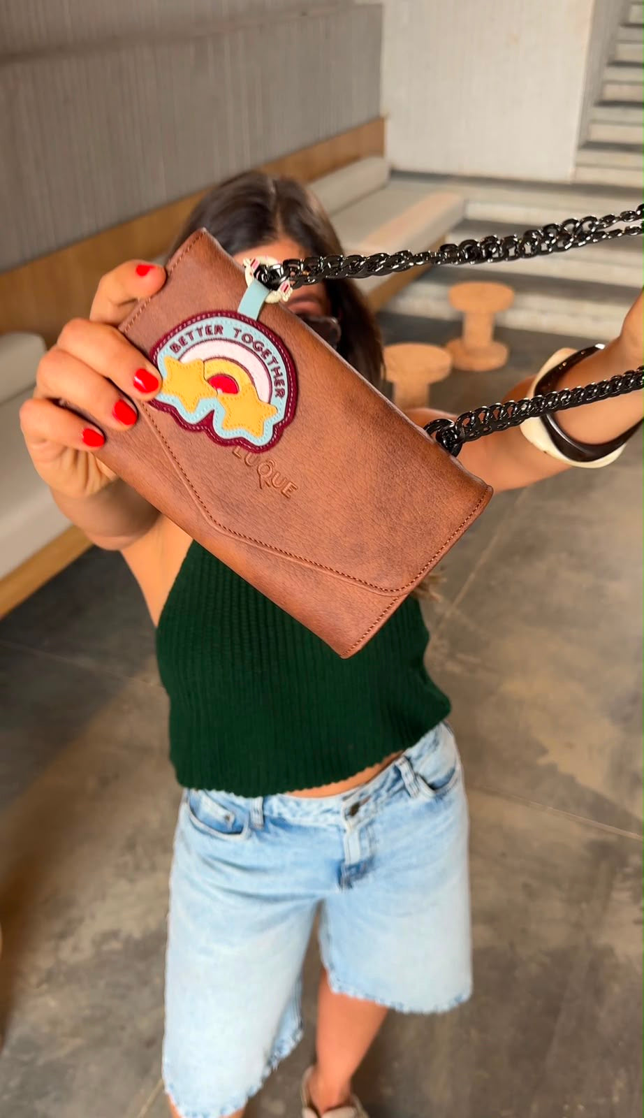 Alma purse marrón