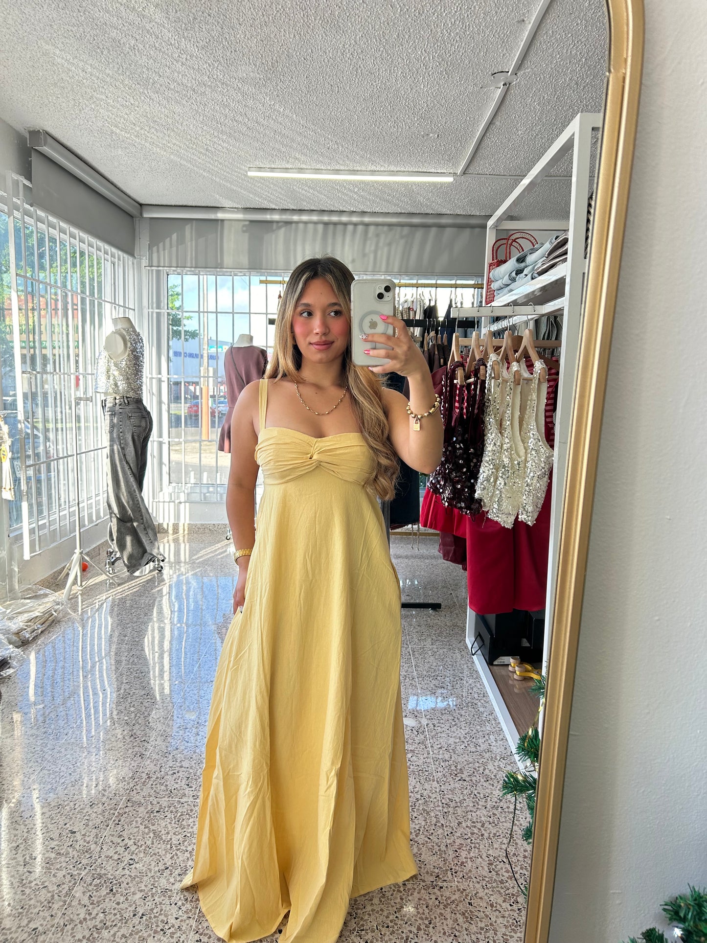 Butter dress