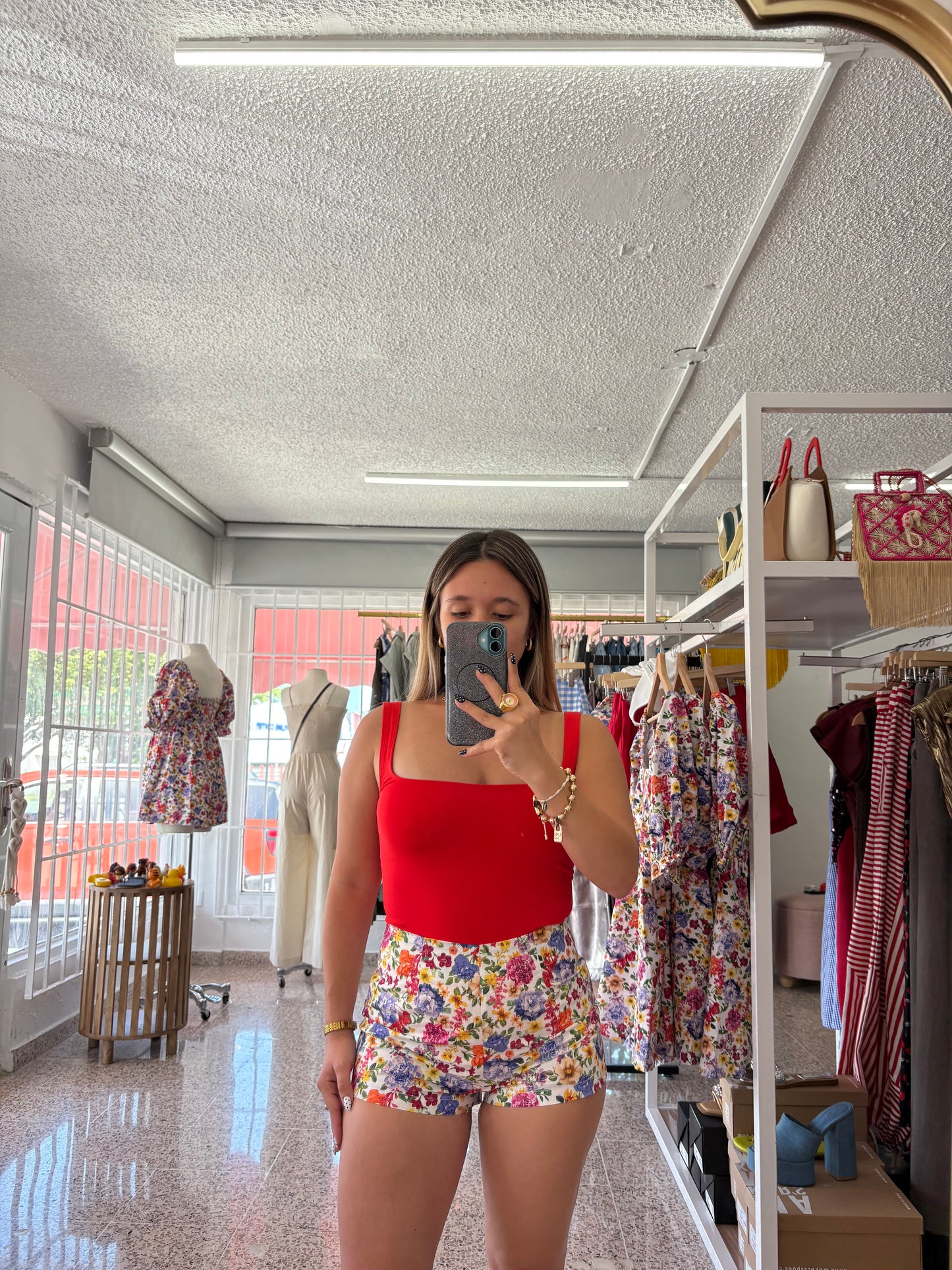 Floral micro short